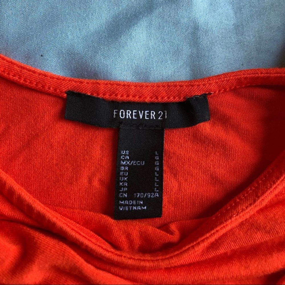 Long-sleeve cropped top
